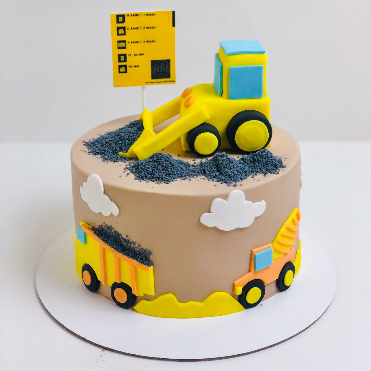 Construction themed cake #cakedesigns #constructioncakes  #sheetcakesdonthavetobeboring #sheet… | Construction cake, Truck birthday  cakes, Construction birthday cake