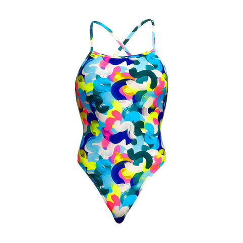 Girl's Swimsuit - Tie Me Tight Worm Burner – All Tides