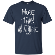 More Than An Athlete Shirt Dark