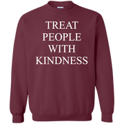 Treat People With Kindness Sweater Dark