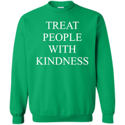 Treat People With Kindness Sweater Dark