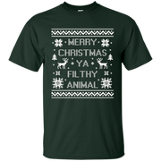 Merry Christmas Ya Filthy Animal Shirt