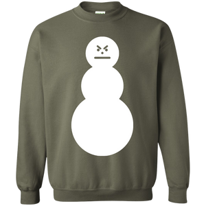 Angry Snowman Sweatshirt