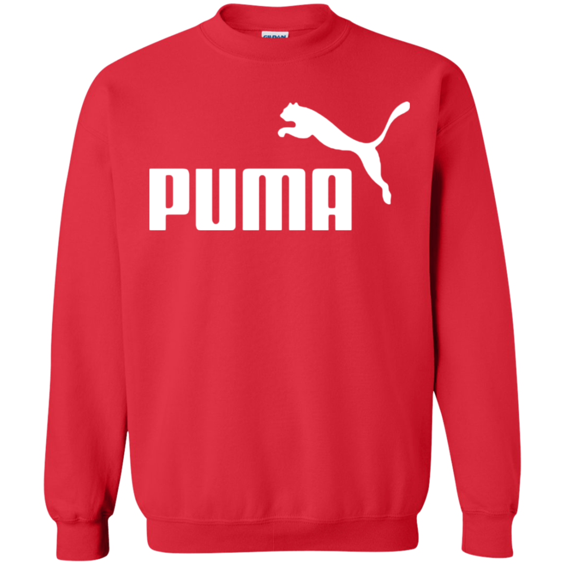 puma red sweater