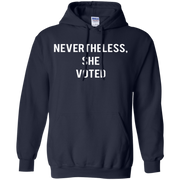 Nevertheless She Voted Hoodie