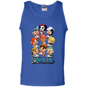 Funny Straw Hat Pirates Chibi One Piece Tank Top