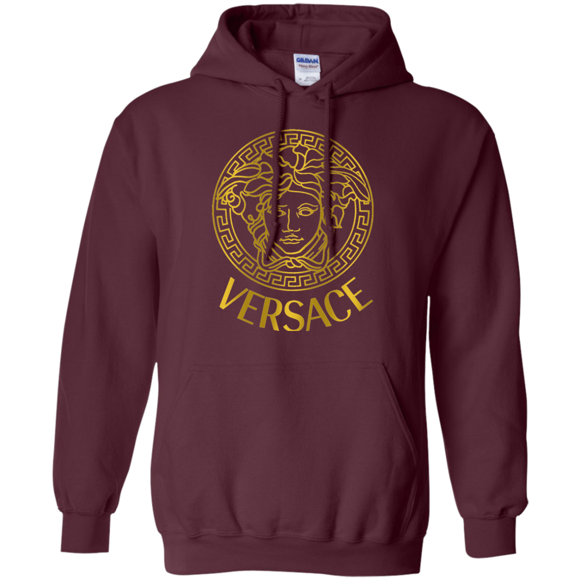 versace red hoodie