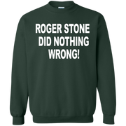 Roger Stone Did Nothing Wrong Sweatshirt