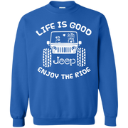 Life Is Good Enjoy The Ride Sweater