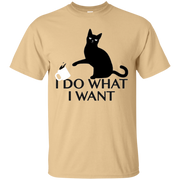 I Do What I Want Cat Shirt