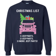 Christmas List Jeep Parts Jeep Parts More Jeep Parts Sweater