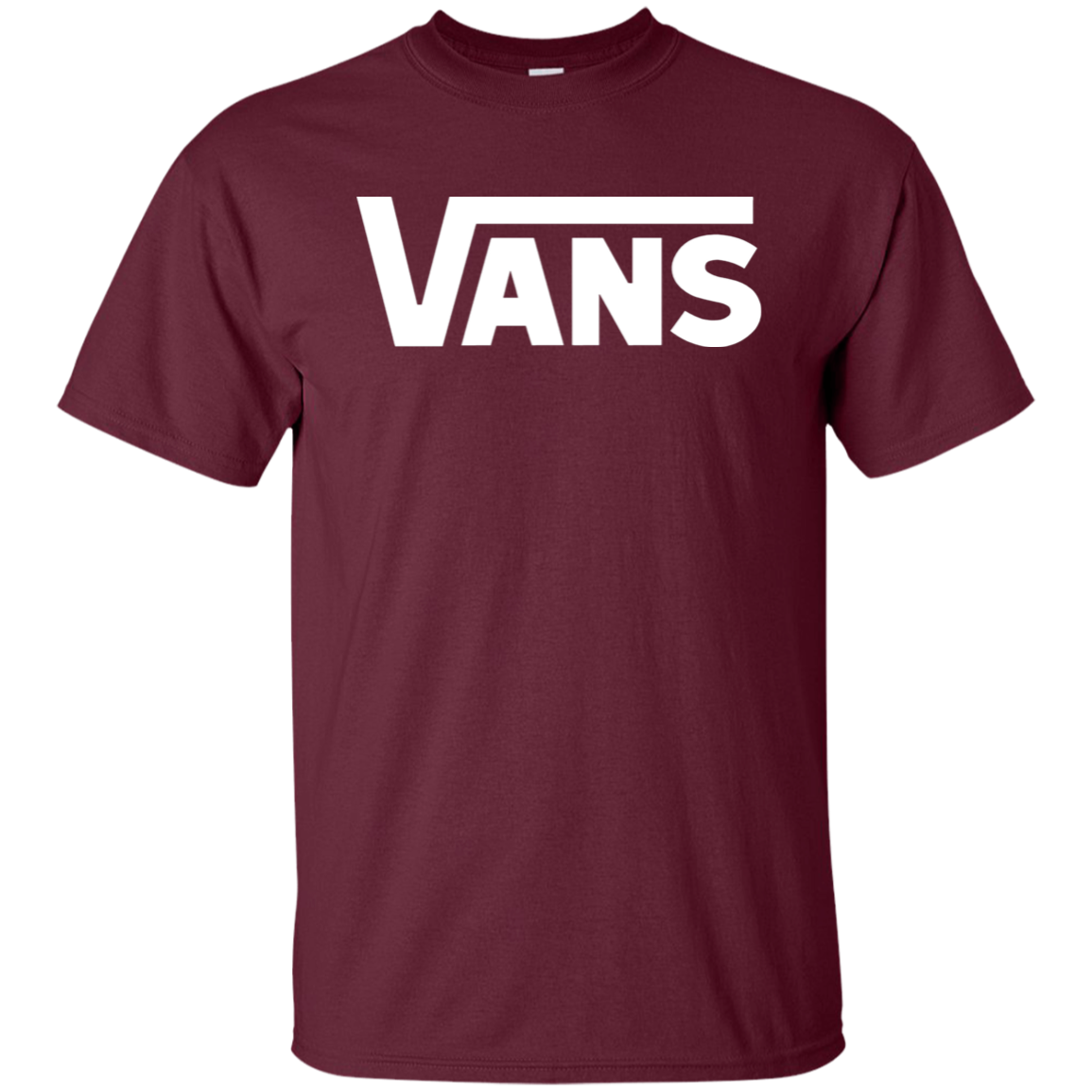 maroon vans shirt