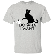 I Do What I Want Cat Shirt