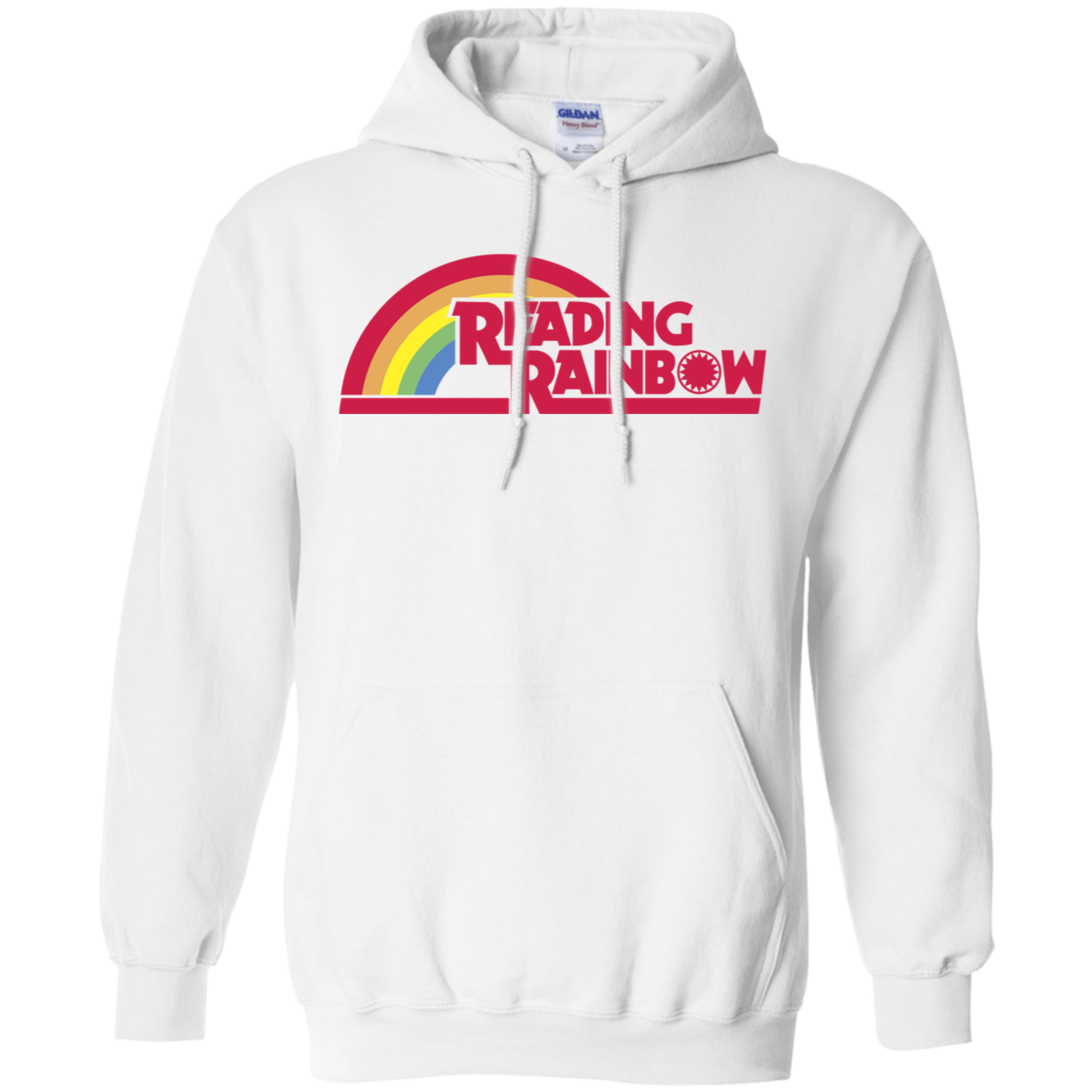 reading rainbow hoodie