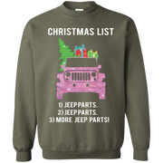 Christmas List Jeep Parts Jeep Parts More Jeep Parts Sweater