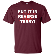 Put It In Reverse Terry Shirt Dark