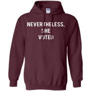 Nevertheless She Voted Hoodie