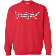 Everyone Loves A Jewish Girl Sweatshirt