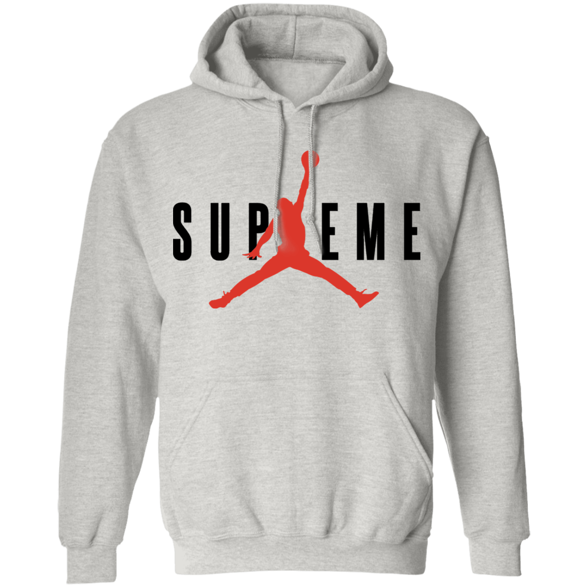 gray jordan hoodie