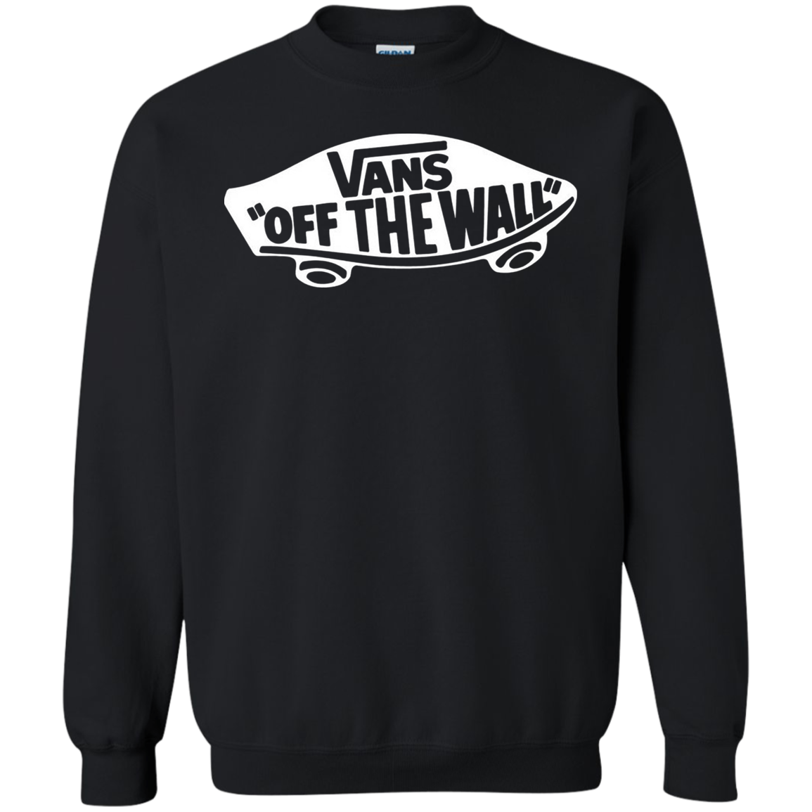 sweatshirt vans off the wall