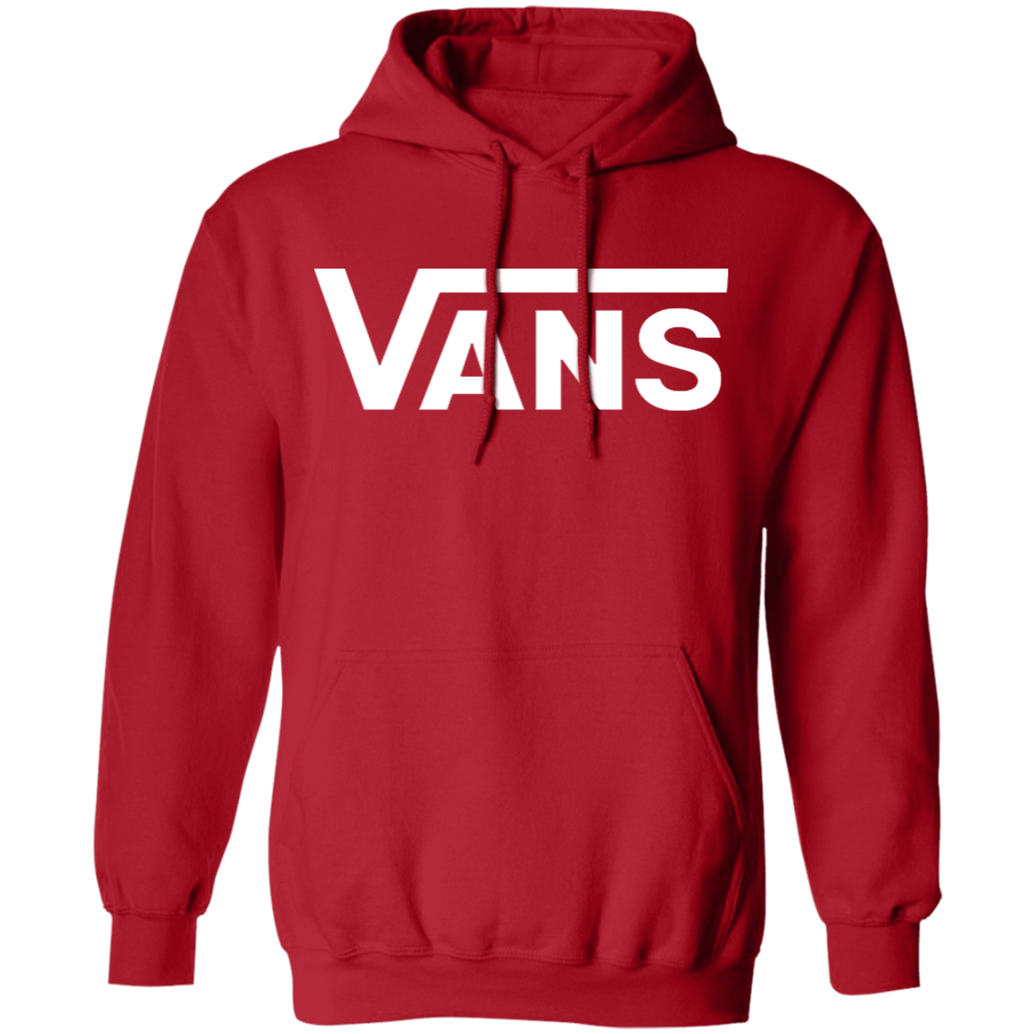 vans hoodie red