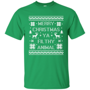 Merry Christmas Ya Filthy Animal Shirt