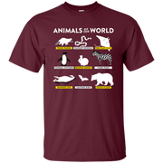 Animals Of The World Shirt