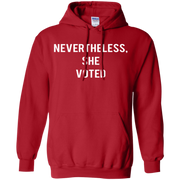 Nevertheless She Voted Hoodie