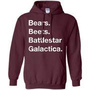 Bears Beets Battlestar Galactica Hoodie
