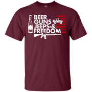 Beer Guns Jeeps & Freedom Shirt