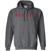 Blexit Hoodie Red Text