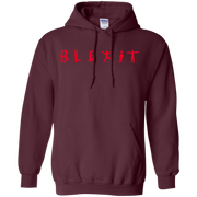 Blexit Hoodie Red Text