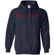 Blexit Hoodie Red Text