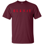 Blexit Shirt Red Text