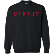 Blexit Sweater Red Text