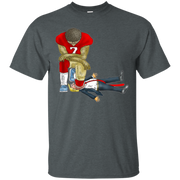 Colin Kaepernick Kneels Donald Trump Shirt