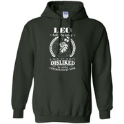 Confronted By None Leo Zodiac Signs Hoodie