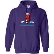 Deadpool Cat Hoodie My Powers Are Useless