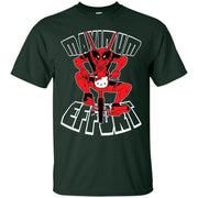 Deadpool On Kitty Bicycle Maximum Effort Shirt