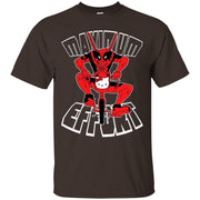 Deadpool On Kitty Bicycle Maximum Effort Shirt