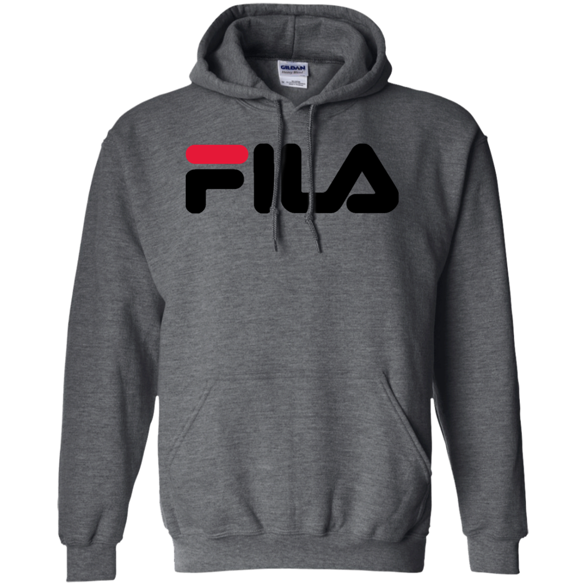fila hoodie gray