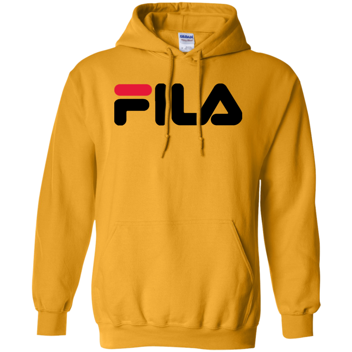 fila hoodie orange