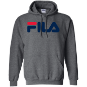 Fila Hoodie Red Navy Logo