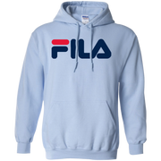 Fila Hoodie Red Navy Logo