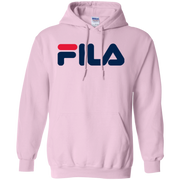 Fila Hoodie Red Navy Logo