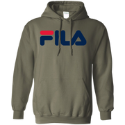 Fila Hoodie Red Navy Logo