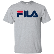 Fila Shirt Red Navy Logo