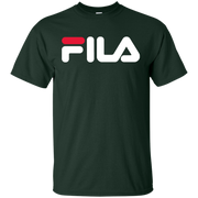 Fila Shirt Red White Logo