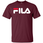 Fila Shirt Red White Logo