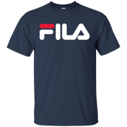 Fila Shirt Red White Logo